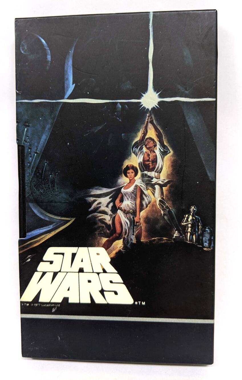 Star Wars 2020 Anaheim Star Wars Celebration VHS-style Hardbound Notepad SWAG